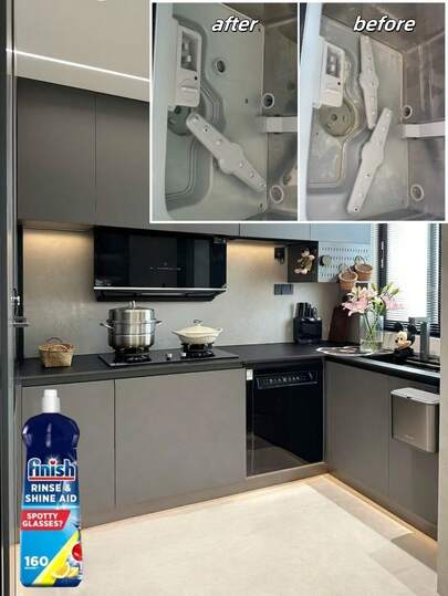 jakehoe Dishwasher Cleaner Remove Stains Grease And Limescale Household Kitchen Dishwasher Cleaning Liquid