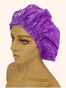 Shower Cap For Women And Girls,Reusable,Waterproof, Washable, Cute And Soft