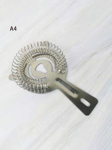 1pc Stainless Steel Cocktail Shaker Bar Tool Bartender Kit Bartender Accessories 500ml, Gift For Father - Silver - View 17