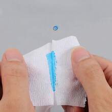 美发沙龙美发颈卷纸条，白色，一次性理发纸颈条美发弹力裹颈纸条，适用于美发师或家庭使用，美发弹力裹颈纸巾卷，适用于沙龙理发造型染色水疗按摩化妆，返校，旅行度假必需品，女士发饰 - 白色 - 查看 2