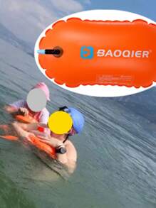 Adult Swimming Buoy Inflatable Float Bag For Water Sports & Outdoor Swimming, Beach Essentials, Beach Accessories, Pool Float