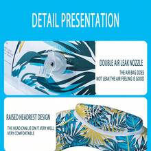 U-Shaped Seat Water Inflatable Hammock Adult Leisure Floating Chair Portable Swimming Pool Floating Chair New Water Lounge Chair Thickened PVC Inflatable Floating Row Inflatable Hammock Transparent Water Floating Row - Multicolor - View 9