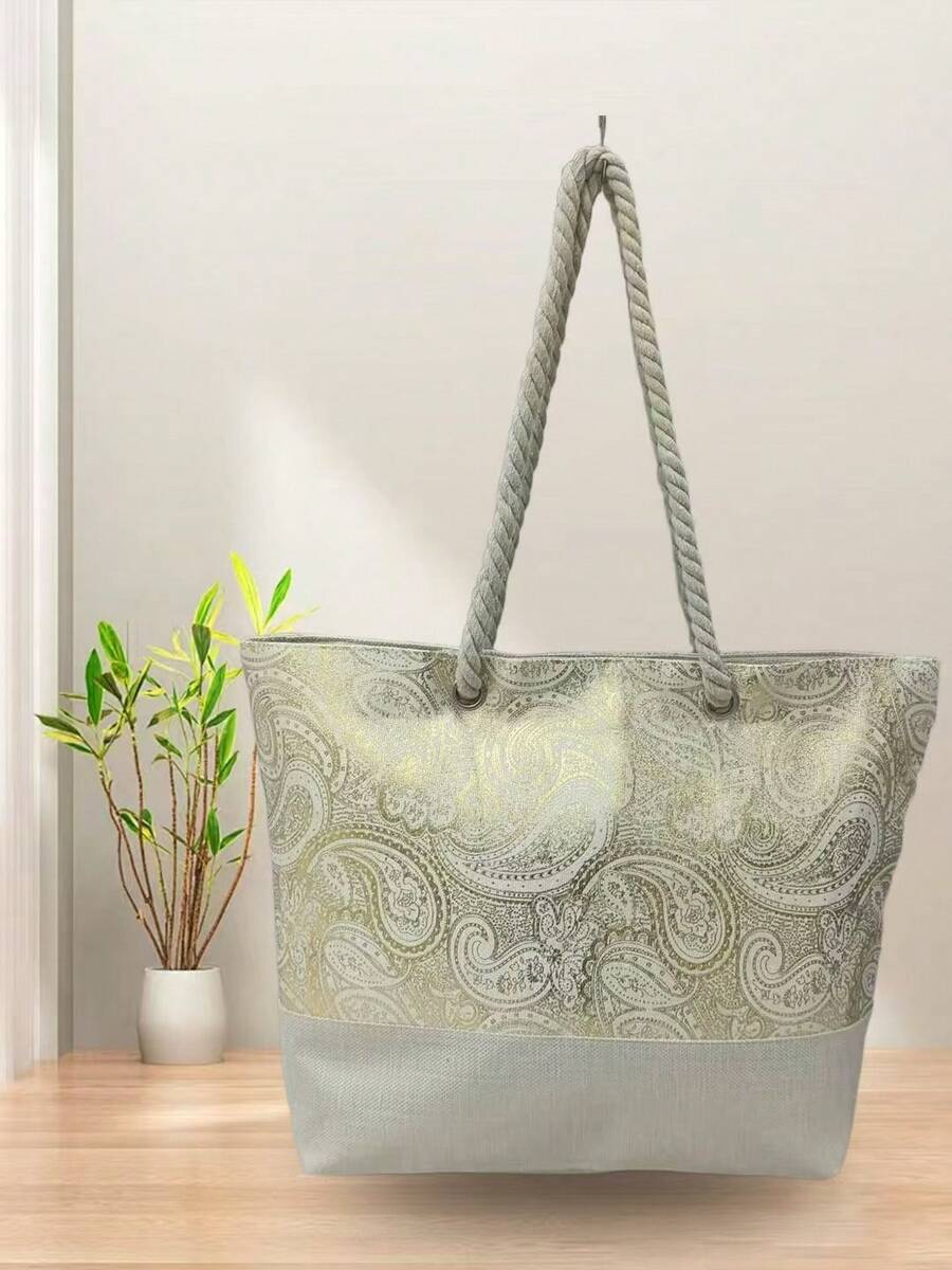 Women Shoulder Bags - 金色 - 查看 1