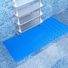 Alfombrilla antideslizante para escalera de piscina, alfombrilla para escalones de piscina, alfombrilla antideslizante para barco, suelo marino, almohadilla para escalera de yate - Azul - Ver 4