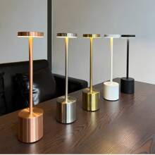 1pc Wireless LED Desk Lamp, Rechargeable, 3 Color Temperatures Dimmable, Suitable For Outdoor/Dining Room/Bedroom/Home/Coffee Table - Multicolor - View 9