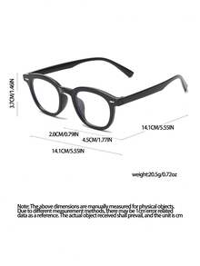 1副女士休闲复古黑色方形透明镜片眼镜，适合日常佩戴和街头摄影 - 彩色 - 查看 8