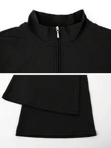 NcmRyu 1 件女式运动连体衣、瑜伽连体衣塑身衣 - 黑色 - 查看 3