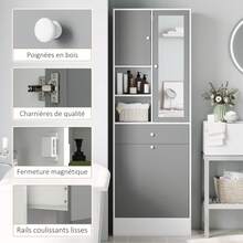 Bathroom Vanities & Medicine Cabinets - Grey - View 7