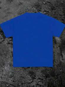 (220 Cotton T-Shirt)   Y2k Style The Big Head  Pattern Men's Casual Soft 100% Cotton All-Match Crew-Neck Short-Sleeved T-Shirt