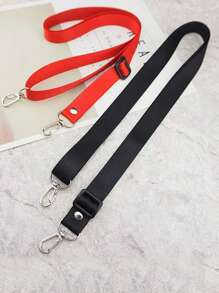 1 pieza Cordón ajustable de color liso para mujer, estilo moda, correa de cuello tipo bandolera