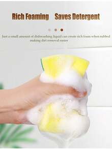 12 件厨房擦洗垫、海绵擦洗器、清洁刷套装，适用于肥皂、餐具、平底锅、毛巾、架子、水槽、洗碗机 - 彩色 - 查看 9