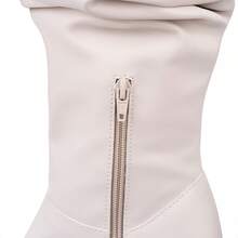 Domidona Women Fashion Boots - 白色 - 查看 7