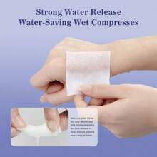 1 Pack Of Disposable Soft Facial Cleansing Cotton 100PCS/Pack 222PCS/Pack