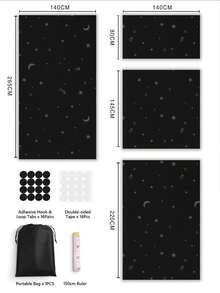 Curtains - Black - View 7