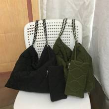 Women Shoulder Bags - 綠色 - 查看 3