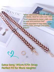 1 PIEZA Cordón ajustable largo para el teléfono con colgante de perla falsa | Correa para el hombro y el cuello con diseño ancho | Perfecto para uso diario y ocasiones especiales, combinando funcionalidad y moda como regalo para madre, familia, amigos, cumpleaños, festividades, accesorio para teléfono