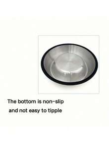 Customized Stainless Steel Pet Bowl With Non-Slip Bottom, Suitable For Small, Medium And Large Dogs, Customized Pet Name, Cat And Dog Food And Water Bowl Ornamental Stylish, Colorful, Cute, Contracted, Cuties Unique, Customized Home Goods Ideal Gifts For Her Her, Family, Friends, Pet Lovers, Pet For Anniversaries, For Birthdays, For Housewarming Ornamental,Pet Supplies,2025 Halloween Accessories,Personalized With Pet's Name