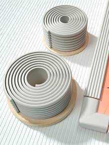 1pc , Collision Protection Corner Guard Edge Bumper Soft Cushion Self-Adhesive Anti-Collision Table Corner, Stair, Wall (2m/Roll) - Multicolor - View 10