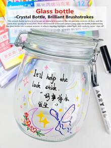 GuangNa 168 Vibrant Colors Acrylic Paint Markers | Bullet Tip (1.2mm) For Sharp Lines | High Coverage & Large Ink Capacity | 14 Sets, 12/Pack - Art, Crafts, Journaling Essential, Gift For Back To School - Multicolor - View 12