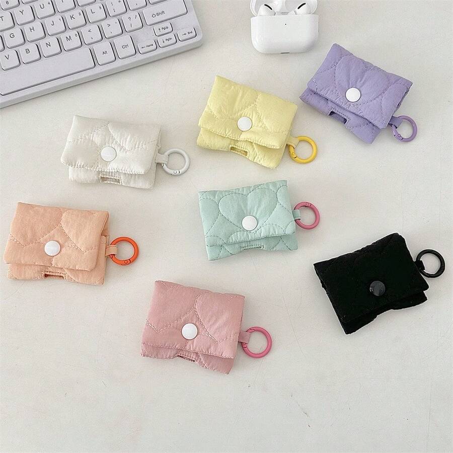 Wired Earphone Cases & Organizers - Black - View 1