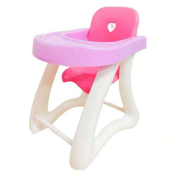 1 Peça Cadeira de Jantar com 23cm de Altura, Mobília de Boneca para Bonecas de 20-30cm