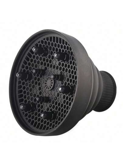 1 pieza Difusor de secador de pelo, Difusor universal de secador de pelo para cabello grueso y rizado, Regalo, Difusor de secador de pelo para cabello rizado y ondulado, Sin alcohol, Sin batería, Kit de peinado, Kit de herramientas para el cabello, Accesorios para el cabello, Herramientas de peinado