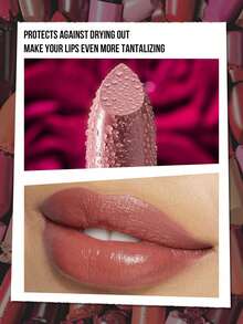 MISSLYN - 2支装珠光哑光唇膏套装，柔滑奶油质地唇膏，滋润不粘腻，奶油滋养缎光唇膏，高光泽浓郁裸色可叠加，哑光唇膏，浓郁哑光显色唇膏，持久哑光唇膏，丝滑柔润唇膏，性感深红色，粉状柔滑质地 - #95+#183 - 查看 7