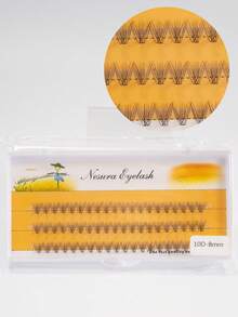 60簇单根睫毛簇 10D 6~15mm 自然妆效单根假睫毛 纤细持久睫毛延长 适合派对 睫毛自然簇 黑白盒随机发货。睫毛簇，睫毛簇，单根睫毛，睫毛，假睫毛 - C - 查看 15