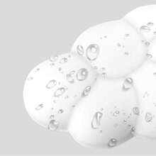 皮革云鼠标垫记忆泡沫腕垫 PU 防滑硅胶键盘支撑腕垫办公室腕托，开学季