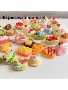 Cute New Miniature Dollhouse Supermarket Food Snacks Mini Cake Wine Drink for Blyth Doll Kitchen Accessories - one-size - View 4