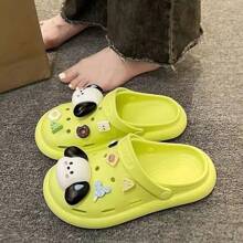 Women Clogs - 656-perro sudoroso amarillo - Ver 12