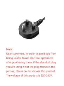 SOKANY 1000W 便携式电磁炉，5档温度设置，不锈钢面板，加热指示灯，内置温度控制，过热保护。适用于所有炊具，非常适合房车/家庭/露营/公寓/实验室使用。 - 英規插(220-240V) - 查看 10