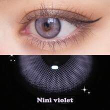 JeweLens 1pair Colored Contact Lenses Bueatiful Pupil Color Circle Lens Natural Coloured Contacts - Mauve Purple - View 1