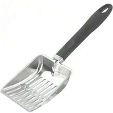 多功能铲、猫砂铲、煤铲、镂空壁炉灰筛金属黑煤铲、壁炉灰筛金属煤铲、壁炉火坑工具、户外烧烤架、耐热壁炉炭铲 - 多色 - 查看 15