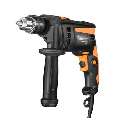 DOVAMAN 850W Electric Hammer Drill, 0–3000RPM Variable Speed, 13mm Metal Chuck, Corded Impact Drill For Concrete, Steel & Wood, With Drill Bits & Carrying Case