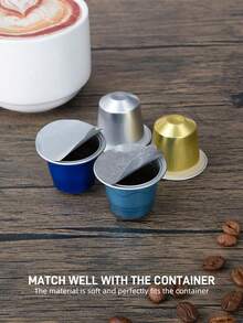 37mm Non Self-Adhesive Espresso Foils Coffee Pod Seal Lids Heat Sealable Films Compatible With Originalline Capsules - Silver - View 7