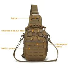 Neue Lagerbestände Einzelschulter Diagonale Kreuz Outdoor Tragbare Fahrradtasche Camouflage Outdoor Sport Kleine Brusttasche