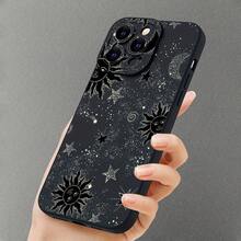 Funda de Teléfono con Patrón de Ojos de Ángel Escarchados para iPhone17aire/16/15/14/13/12/11.Profesionalmáximo14/15 másdieciséis E12/13MINI, X/XR/XSMax, compatible con Samsung GalaxyUN03/03core/04/04E/05/05s/06/12/13/15/16/21s/24/25/32/34/35/54/55/81,S10E/20/21/22/23/24FE/Plus/Ultra, F15, M35/55, Funda para Teléfono Note10/10Plus/20/20Ultra, Carcasa Suave de TPU, Unisex, Simple y Elegante, Protección a Prueba de Golpes - Negro - Ver 3