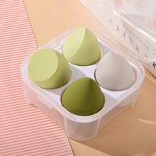 8件/4件装美妆蛋套装，超柔软、弹力十足，干湿两用，多色可选，专业化妆工具，适合所有肤质，可用于化妆、家居装饰、梳妆台、旅行、卧室等场合，是化妆的理想之选。产品标签：粉扑、美妆蛋、散粉扑、化妆海绵、圣诞礼物、化妆工具、平价好物、礼品、女士礼品、圣诞礼物、赠品、旅行必备。 - 彩色 - 查看 14
