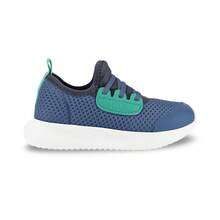 Tênis Infantil Menino Bibi Flash - Cadarço Elástico, Calce Fácil - Verde, Branco - Verde Escuro - Visão 4
