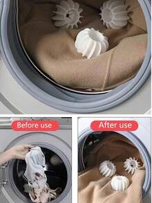 5pcs Laundry Balls, Anti- & Stain Removal For Washing Machine, Clothes Cleaning Magic Balls - Multicolor - View 2