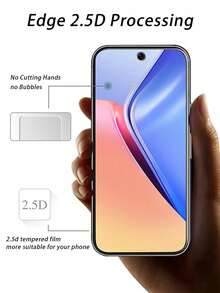 Bộ 3 miếng dán màn hình cường lực độ cứng 9H, tương thích với dòng 3/4/5/6/7/8/9/10/10 Pro/10 Pro XL, độ phân giải cao, không bọt khí, dễ dàng lắp đặt, tiện lợi mang theo. - Trong sáng - Xem 6