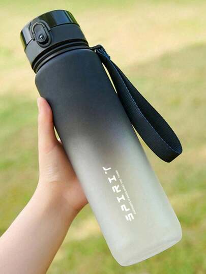 Thermal Insulated Water Bottle, High Temperature Resistant, Suitable For Men & Women, Large Capacity, Gradient Color, Portable Water Bottle