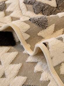 1 件厚毛绒沙发垫套，现代简约防滑保暖沙发座垫，防尘可洗沙发套，黑色简约柔软不褪色不脱落卧室装饰宠物友好保护套，可调节适用于转角沙发、卧室、办公室、客厅组合家具、1/2/3/4 座沙发 - 黑色 - 查看 10