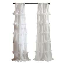 LUSH DECOR Nerina Window Panel Single Pink 54x84 Halloween-Fall Decor-Room Decor - 白色 - 查看 5