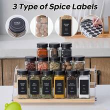 48 Glass Spice Jars With 576 Labels-Spice Jars With Black Metal Caps, 4oz Empty Square Spice Containers With Shaker Lids, Funnel, Chalk Pen, Seasoning Bottles For Spice Rack, Drawer, Cabinet - 24 - 查看 9