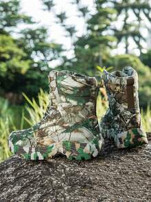 (300+Sold) Men's Outdoor Hiking Boots, High-Quality Mountaineering Boots, Durable Anti-Slip Hiking Shoes, Training Boots, Snow Boots, Couples Models, Men's Tall Boots, Men's Outdoor Hiking Shoes, Men's Sports & Outdoor Hiking Boots, Sports & Casual Shoes, Green Shoes, Khaki Shoes, Men's Riding Boots, Suitable For Cold Weather In Autumn/Winter, Outdoor Camping, Photography, Cycling, Hunting, Exploration, Wear-Resistant Anti-Slip All-Terrain Grip, Size 39-47 (Asymmetrical Pattern) - Army Green - View 5