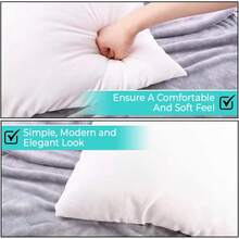 12 X 20 Throw Pillow Insert - Pack Of 2 , Down Alternative Pillow Inserts For Decorative Pillow Covers, Throw Pillows For Bed, Couch Pillows For Living Room (12x20 Inch (Pack Of 2)) - 12x20 英吋(2 件裝) - 查看 7