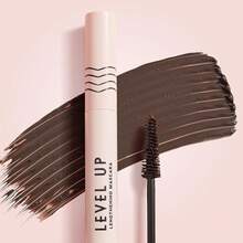 ColourPop Level Up Lengthening Mascara - Buildable Black Mascara For Lifting & Lengthening Lashes - Separates And Extends Lash Length - Conditioning Formula With Vitamin C & E - Black (0.25 Oz) - 棕色 - 查看 5