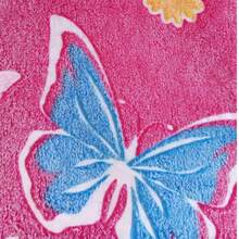 Children's Magic Blanket Glow In The Dark Fluorescent Blanket 2.00x1.50 MTS - 粉紅蝴蝶 - 查看 2